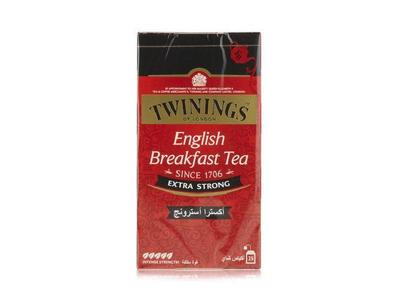Twinings English Breakfast Extra Strong Black Tea 25 Tea Bags Sale Recommend