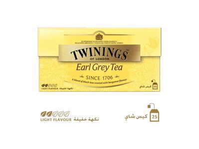 Twinings Earl Grey Tea Bags 25's Free Shipping Pay With Visa
