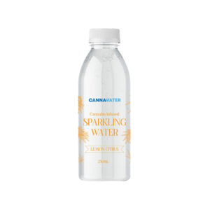 Cannawater Cannabis Infused Lemon Citrus Sparkling Water 250ml Outlet Great Deals