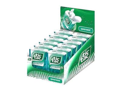 Tic Tac Mint Candy 18g Pack of 12 Shop For Cheap Online