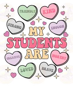 My Students are Heart Shaped Sweet Tarts Outlet Official