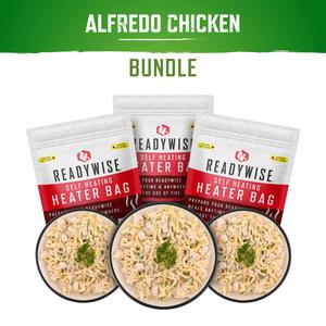 Self Heating Kit - Pasta Alfredo with Chicken   Snack Bundle Low Pice Cheap Online
