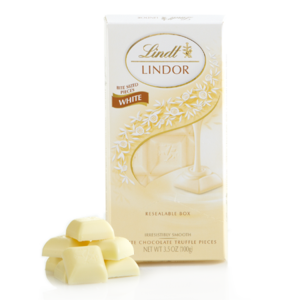 Lindt WHITE Lindor Truffles, 3.5oz (100g) For Sale Cheap Pice