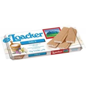 Loacker Milk Filled Wafers 6.18oz (175g) Free Shipping Cost