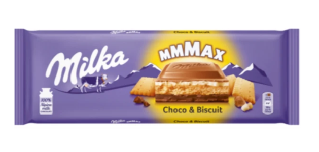 Milka Choco and Biscuit, Schoko and Keks, 300g Get Authentic Sale Online