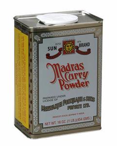 Madras Curry Powder (SunBrand) 16oz (454g) Finishline For Sale