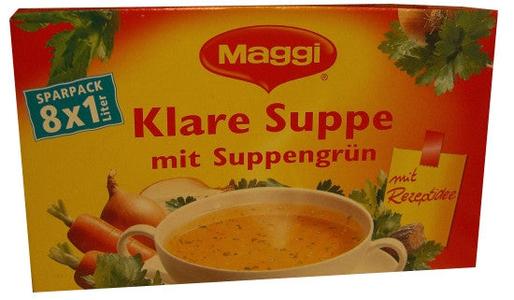 Maggi Klare Suppe mit Suppengrun, 8x1Liter Official Cheap Online