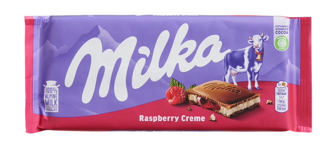 Milka Milk Chocolate - Raspberry Creme, 100g Buy Cheap Best Wholesale