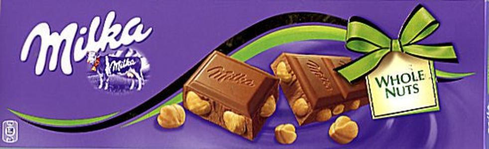 Milka Milk Chocolate with Whole Hazelnuts, 250g Discount Pay With Visa