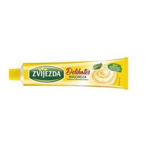 Mayonnaise, Delikates Majoneza (Zvijezda) 165g Tube Outlet 100% Authentic