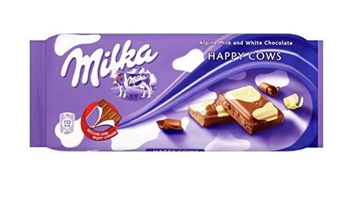 Milka Alpine Milk and White Chocolate, Happy Cow, 100g Footlocker Pictures Sale Online