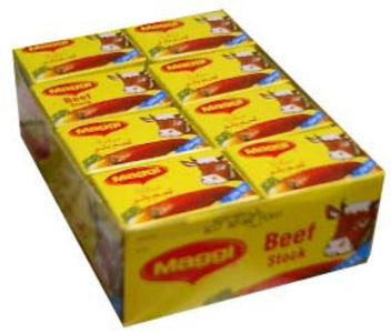 Maggi Beef Stock, HALAL, CASE 20g(2 cubes)x24pk Discount Eastbay