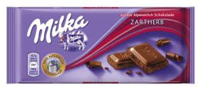 Milka Milk Chocolate BitterSweet, Zartherb, 100g Sale 2025 New