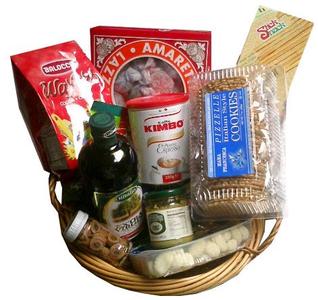 Little Italy Italian Gift Basket 11pc Cheapest For Sale