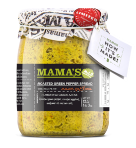 Mama's Roasted Green Pepper Spread, 19 oz Ebay Cheap Pice