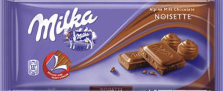 Milka Milk Chocolate Noisette, 100g Cheap Pictures