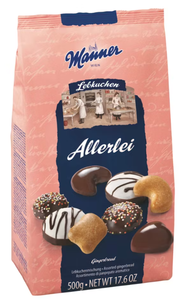 Manner Allerlei Assorted Gingerbread, 500g Order Cheap Online