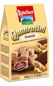 Loacker Tiramisu Quadratini 7 oz Genuine Sale Online