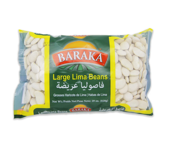 Lima Beans, Large (Baraka) 29 oz Bag Cheap Usa Stockist