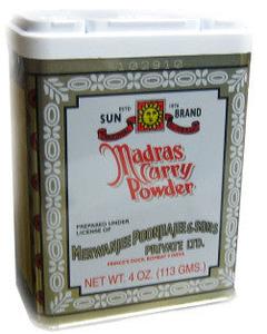 Madras Curry Powder (SunBrand) 4oz (113g) Outlet Official Site