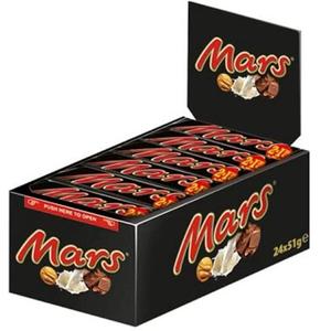 Mars Bar, Case (24 x 51 g (1.8 oz)) 24 Pack Buy Cheap Brand New Unisex