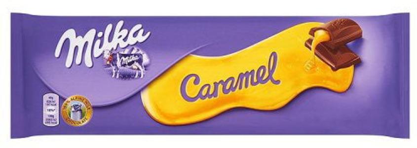 Milka Chocolate with Caramel, 280g 100% Authentic