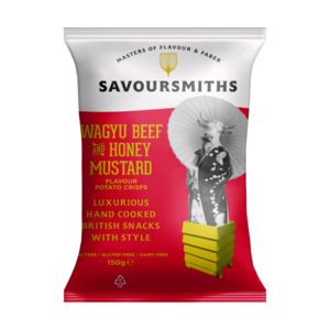 SAVOURSMITHS Wagyu Beef & Honey Mustard Potato Crisps 150 g With Paypal Cheap Online