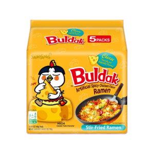 SamYang Cheese Flavor Hot Chicken Ramen Buldak 5 x 140 g Amazon Sale Online