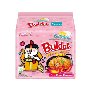 Samyang Carbonara Flavor Hot Chicken Ramen Buldak 5 x 130 g Outlet Store Cheap Pice