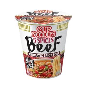 Nissin Cup Noodles 5 Spices Beef Aromatic Spicy Soup 64 g Sale Outlet Locations