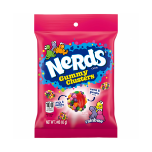 Nerds Gummy Clusters Rainbow 85 g Cheap Manchester