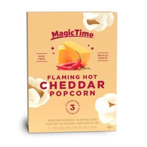 Magic Time Flaming Hot Popcorn 3-pack 240 g Clearance 2025