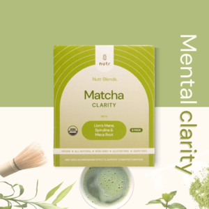 Nutr Matcha Blend - Enhance Mental Clarity (5-pack) Big Sale Cheap Online