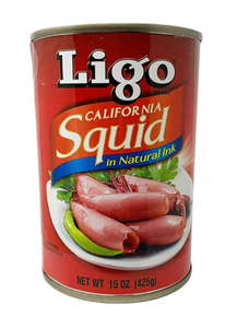 Squid in Natural Ink (Ligo) 15oz (425g) Buy Cheap Extremely