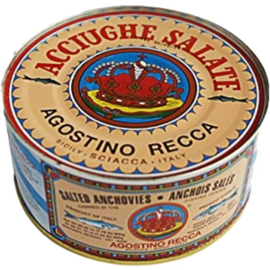 Salted Anchovies (AgostinoRecca) 5 Kg Brand in stock may vary. Release Dates