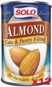 Solo Almond Filling CASE (12 x 12.5oz) Collections For Sale