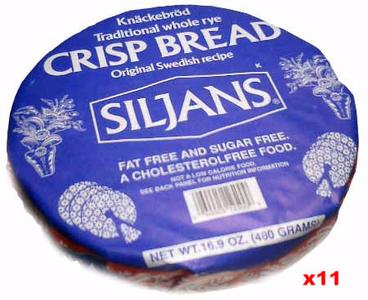 Siljans Crisp Bread, CASE (11 x 14oz) Online Online Free Shipping