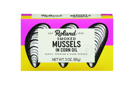 Smoked Mussels (Roland) 3 oz (85g) Outlet The Cheapest