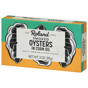 Smoked Oysters in Corn Oil (Roland) 3.0 oz (85g) Recommend