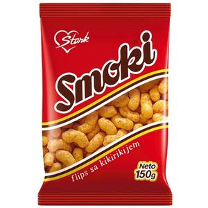 Smoki Peanut Flavored Snacks, 150g Online Sale
