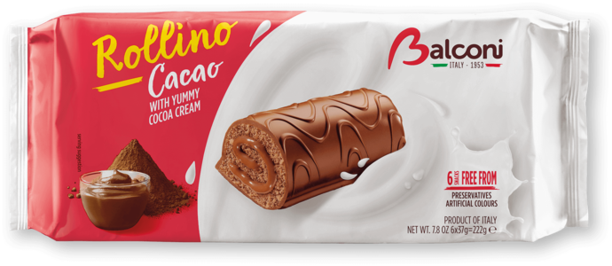 Sponge Cakes with Cocoa Filling (Rollino) 6pc Cheap Footlocker