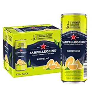 San Pellegrino Pompelmo 6 pack, 11.15 oz CANS Low Pice Fee Shipping Cheap Online