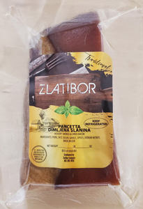 Smoked Bacon, Pancetta Slanina (Zlatibor) approx. 0.80 - 1.1 lb Latest Collections Online