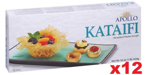 Shredded Fillo (Phyllo) Dough Kataifi, CASE (12 x 1 lb) Buy Cheap Pice