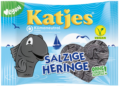 Salzige Heringe, Salted Black Licorice (Katjes) 175g Free Shipping Cheap