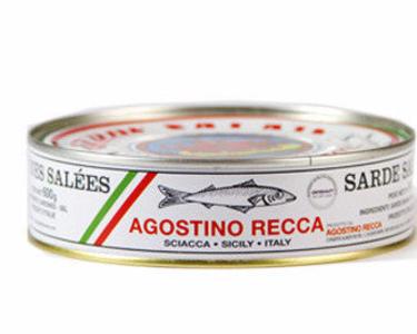 Salted Sardines (AgostinoRecca) 600g Free Shipping New Styles