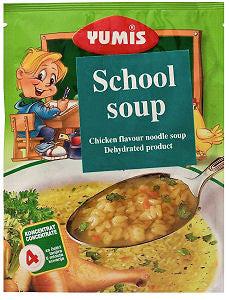 School Soup, Chicken Flavored (Yumis) 65g Free Shipping Pices
