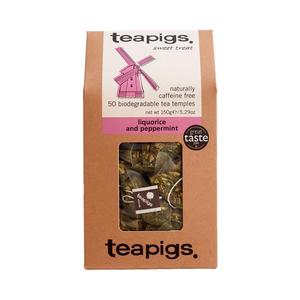 Teapigs Liquorice and Peppermint Tea (50 Bags) Popular Sale Online
