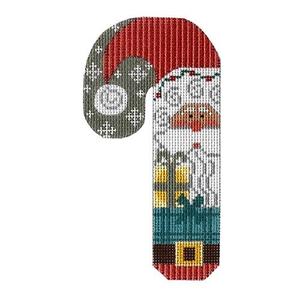 Santa with Packages Candy Cane Outlet Great Deals