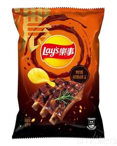 Lay's Smoked Pork Ribs Flavored Potato Chips (Taiwan) Discount View